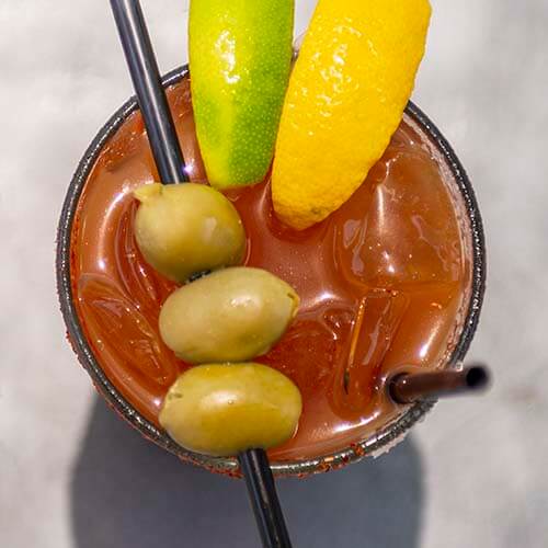 Michelada at Sanchos