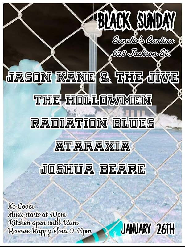 Black Sunday at Sanchos Jan 2020